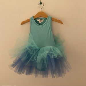 Tutu Dress - Ombre Blue